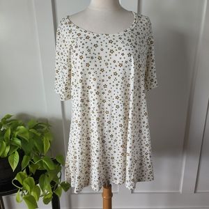NWT LuLaRoe Perfect T Stars Large